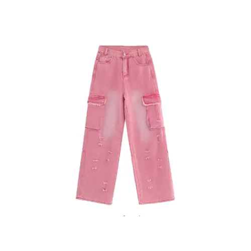 EOEI Jeans Women's Pink