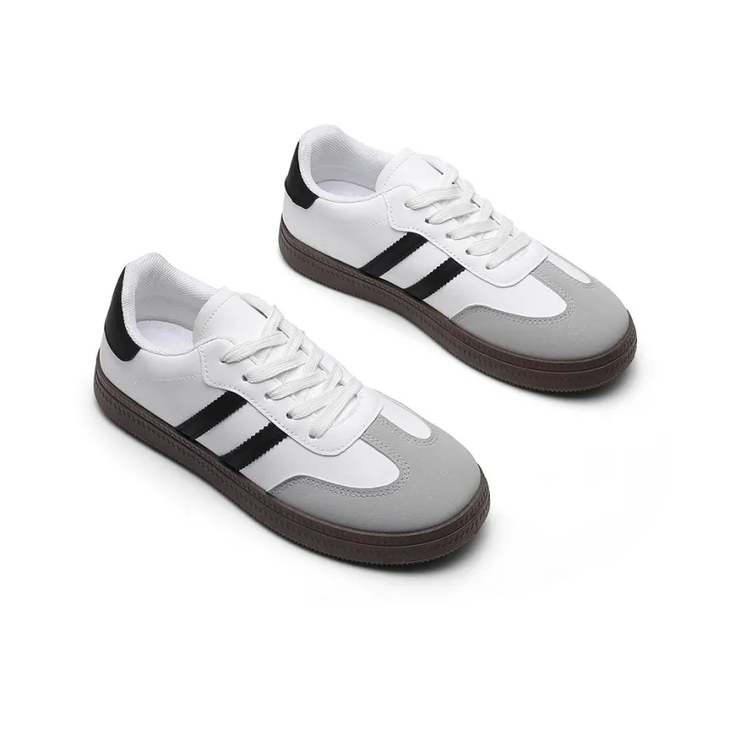 Strongman Skateboard Shoes Women's Black White-9