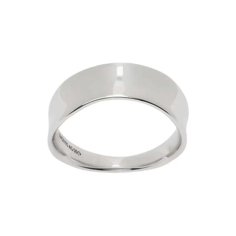 Maria Black Recycled Steel Rings Women's Silver-0