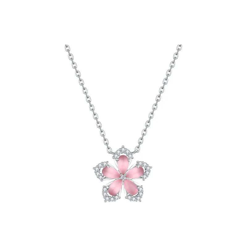 Heart To Heart S925 Silver Necklaces Women's-0