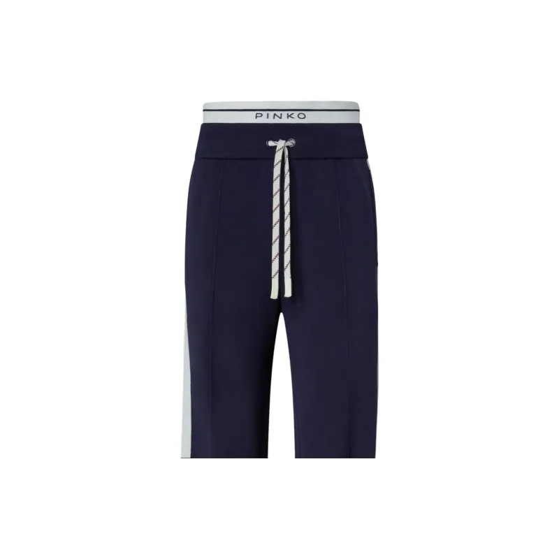 PINKO Logo waistband Track Pants-2