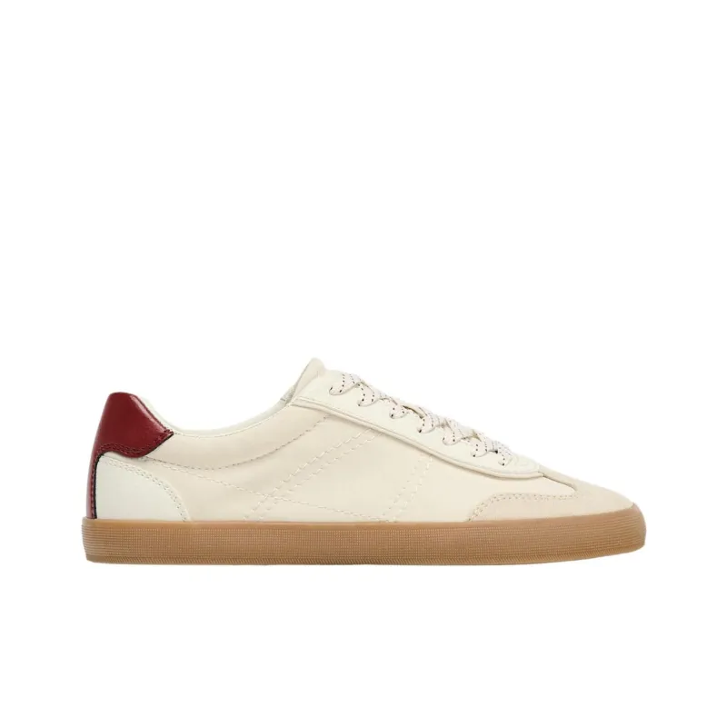 ZARA Low Top Skateboard Shoes Women's Beige-1