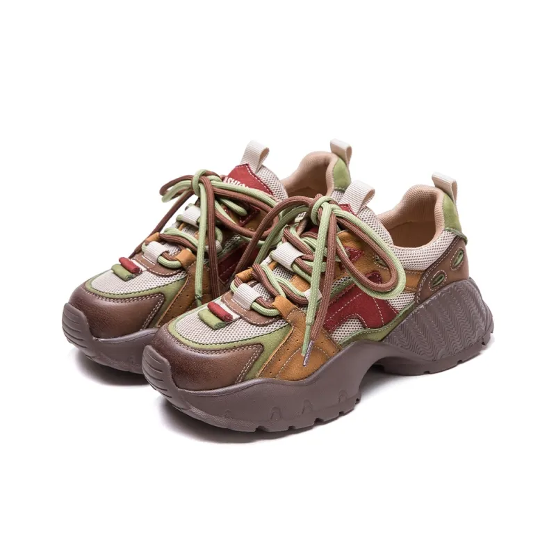 Jay Breathable Low-Top Chunky Sneakers Women's-10