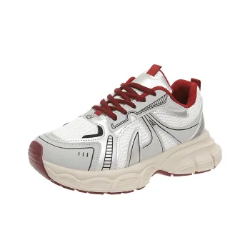 Lycakington Anti Slip Wear Resistant Low Top Chunky Sneakers Women's