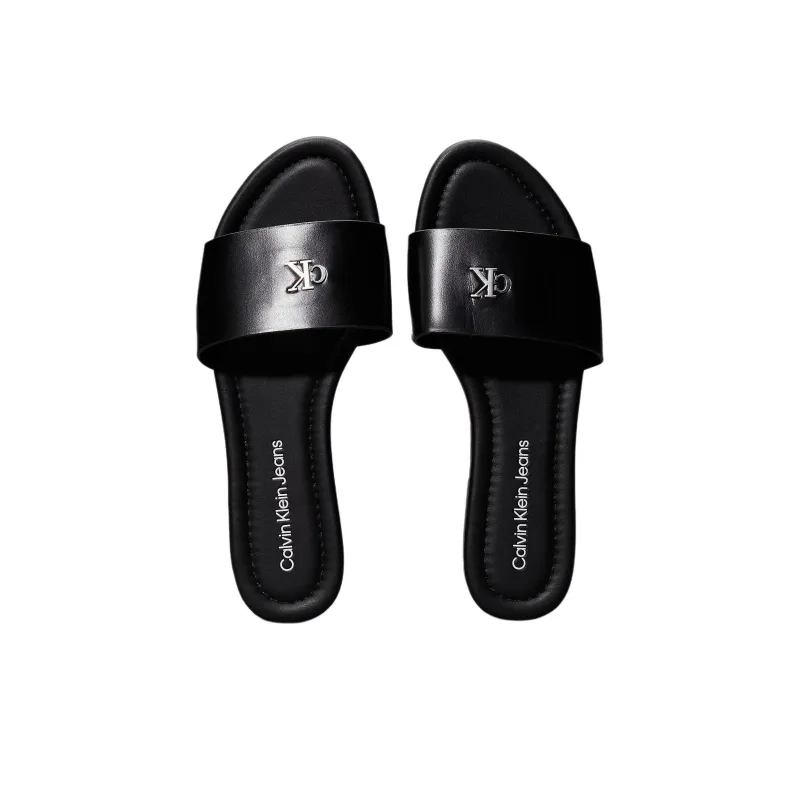 CKJ CALVIN KLEIN JEANS Slide Slippers Women's Black-3