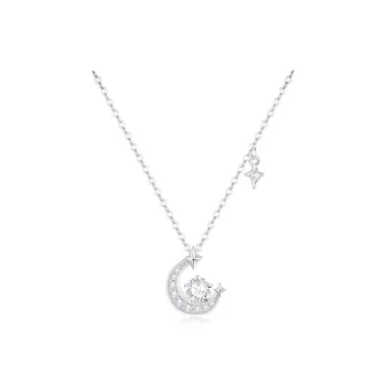 LAOYINFANG Foot Silver 990 Necklaces Women's