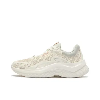 361° Anti Slip And Wear Resistant Breathable Low Top Casual Running Shoes Women's White Pink