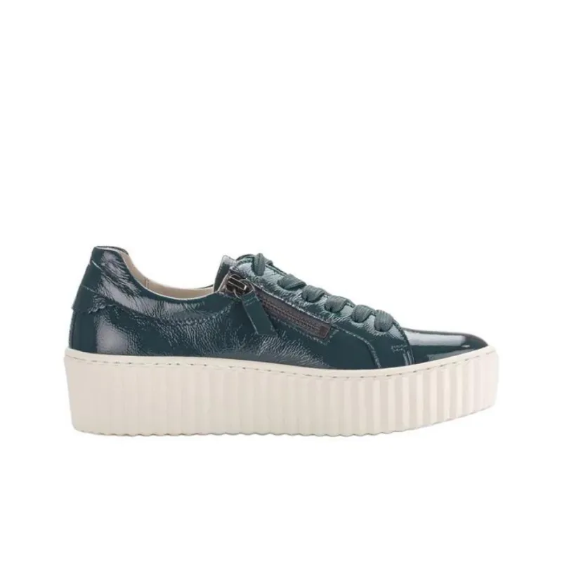 Gabor Fashion Low Top Casual Shoes Women's Turquoise-2