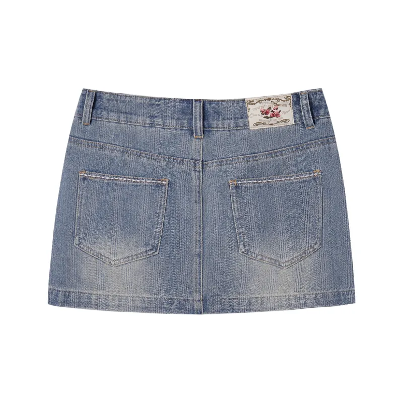 I'M ONE Denim Short Skirts Women's-8