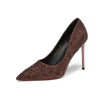 FESOUNE Slim Heel High Heels Women's
