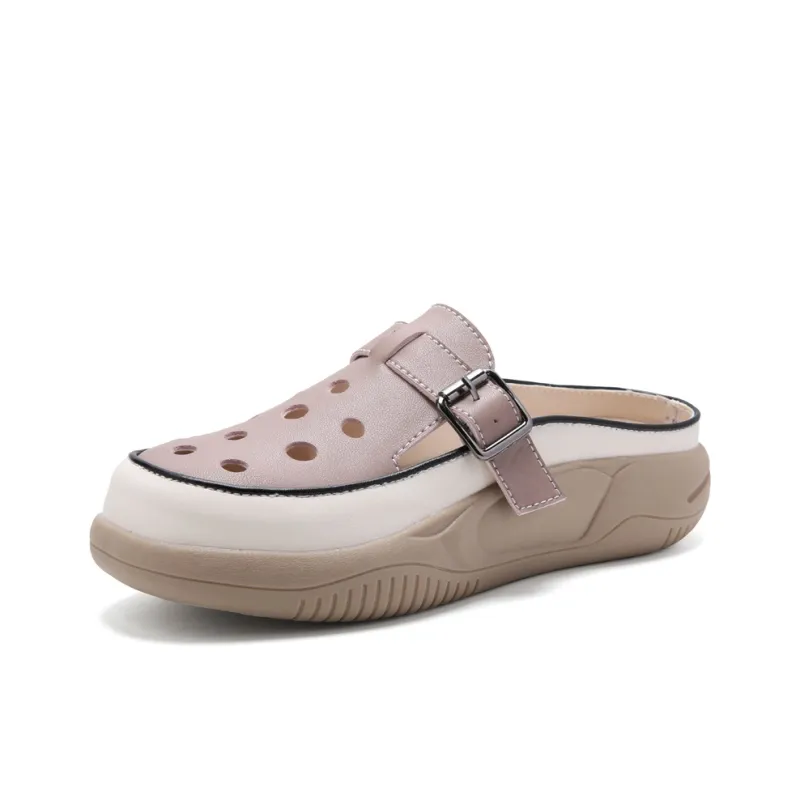 Reivanti Wrap-toe Slippers Women's Rice Light Purple-0