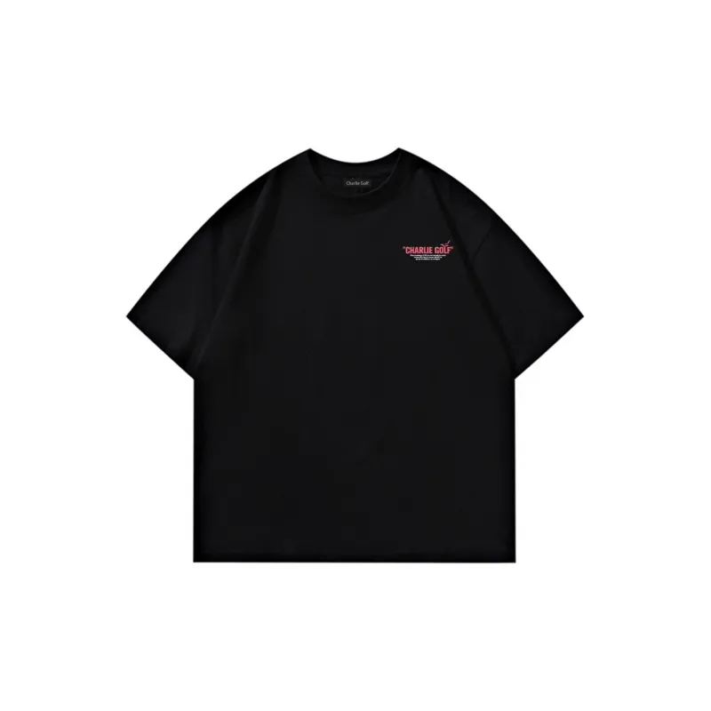 CHARLIE GOLF T-Shirt Unisex Black-1