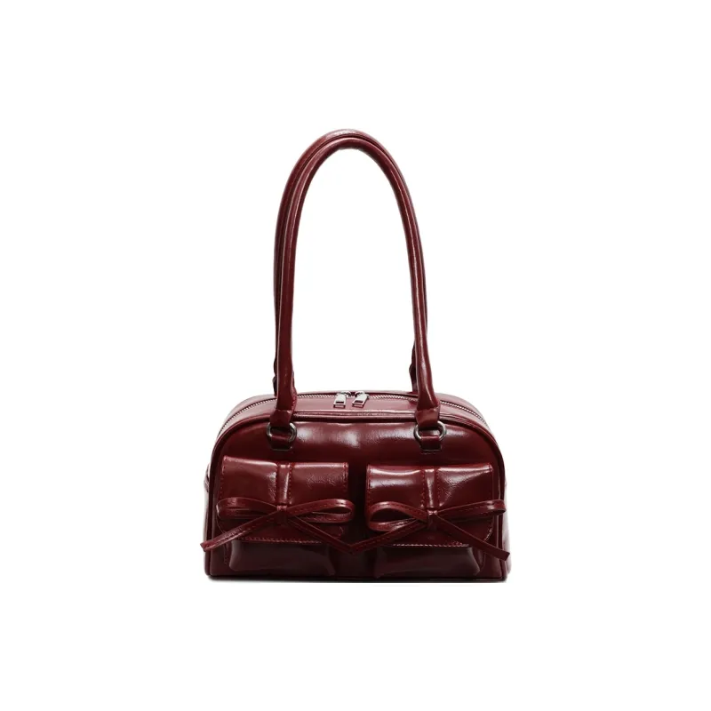 Yalu PU Bowling Bag, Shoulder Bag Women's Multicolor-21