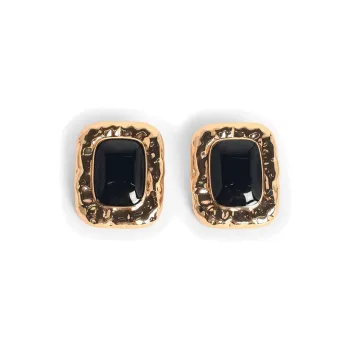 Self portrait Mottled Embellished Earrings