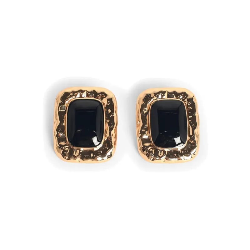 Self portrait Mottled Embellished Earrings-0