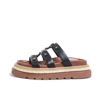 BLOCCO5 EVA Abrasion Resistant Slide Slippers Women's