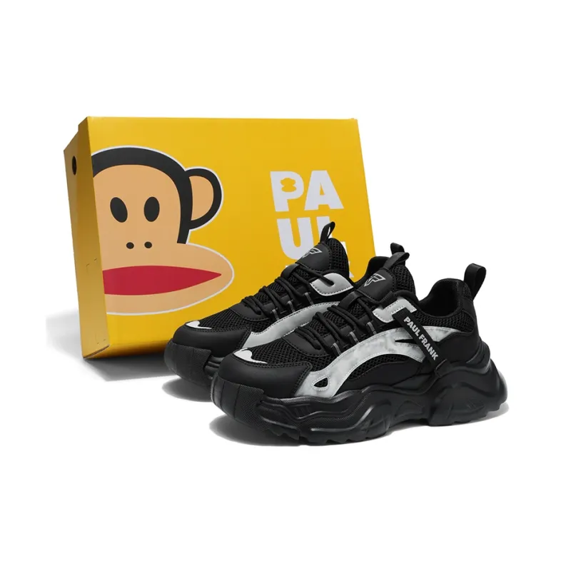 PAUL FRANK Breathable Lightweight Height Increasing Low-Top Chunky Sneakers Men's-0