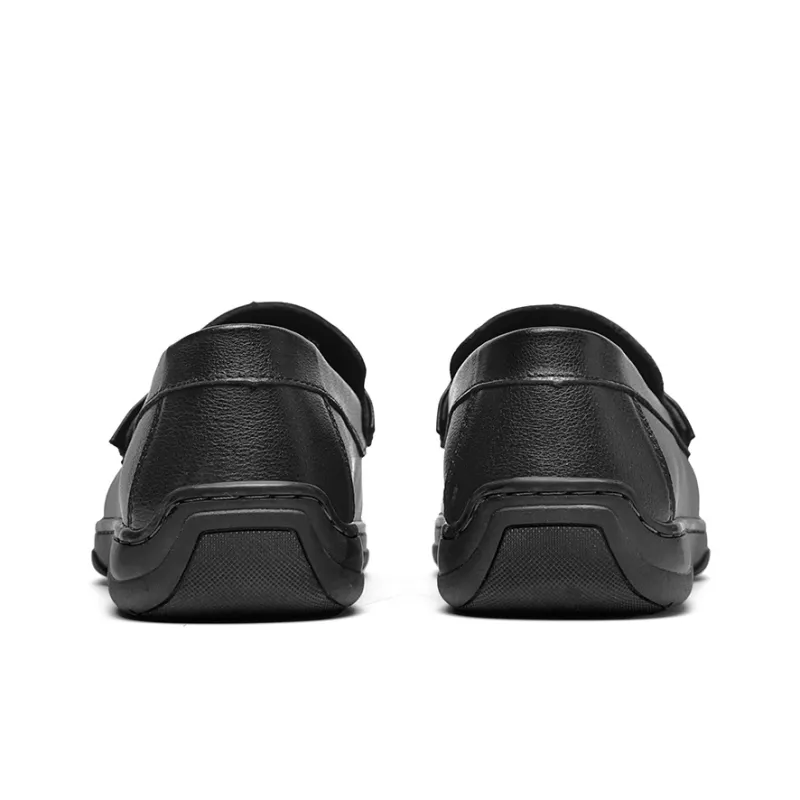 HLA Loafers Men Black-3