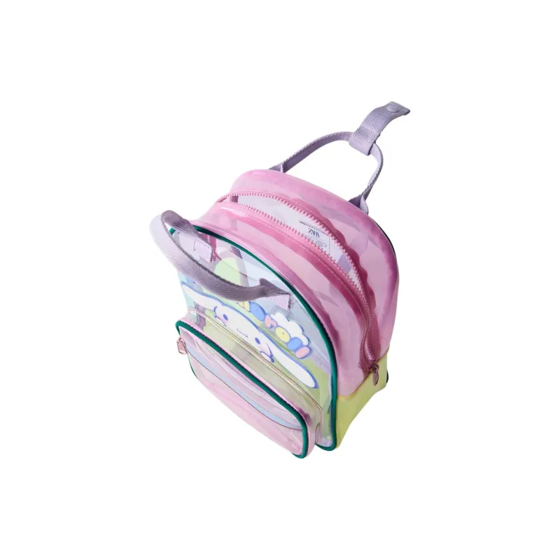 ZARA Sanrio/Sanrio Collaboration Thermoplastic Polyurethane Backpack Kids' Blue-4
