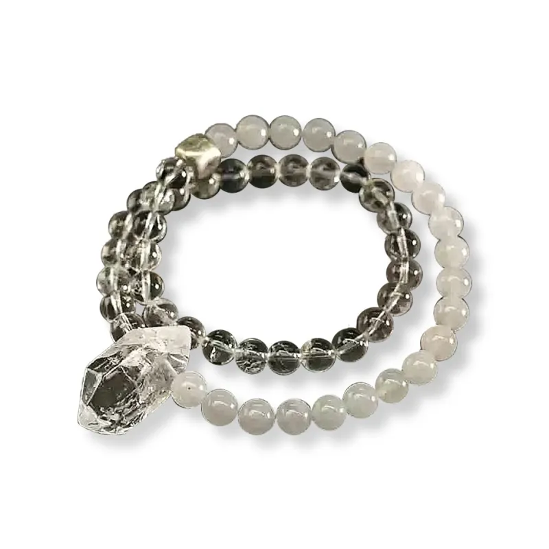 MUXIANG Crystal Bracelets Unisex-6