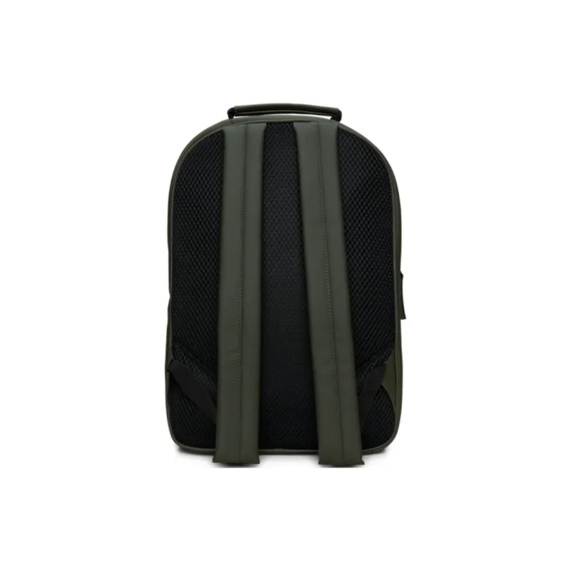 Rains Solid Color Backpack Large Size Unisex Green-1