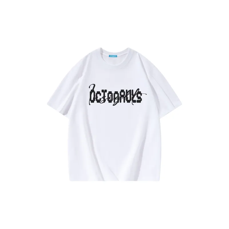 Small Columns Under The Sea T-Shirt Unisex White-17