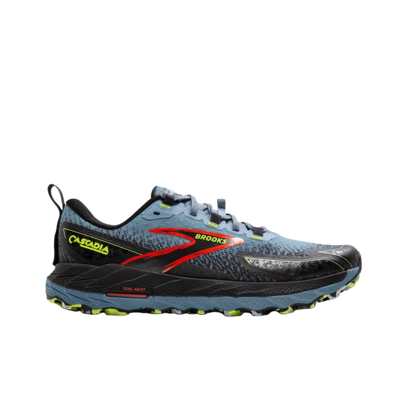 Brooks Cascadia 18 Citadel Ebony Lime-1