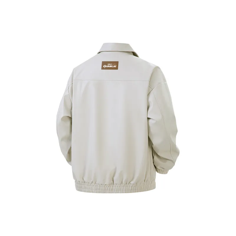 CHARLIE GOLF Leather Jacket Unisex-5