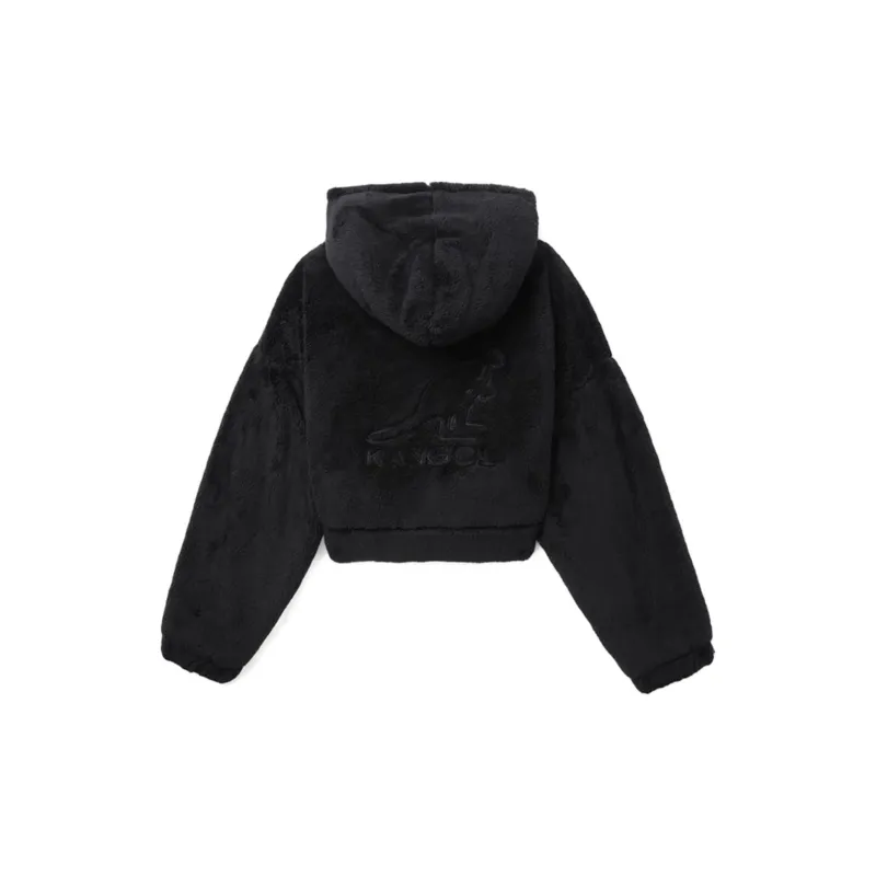 KANGOL Velvet-feel Coat Women's-1