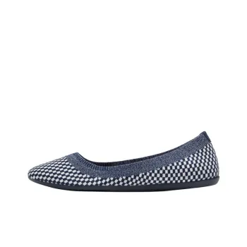 Allbirds Tree Breezers Low Top Casual Shoes Women's White Blue