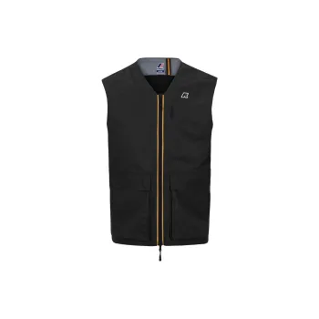 K WAY Vests Unisex Black