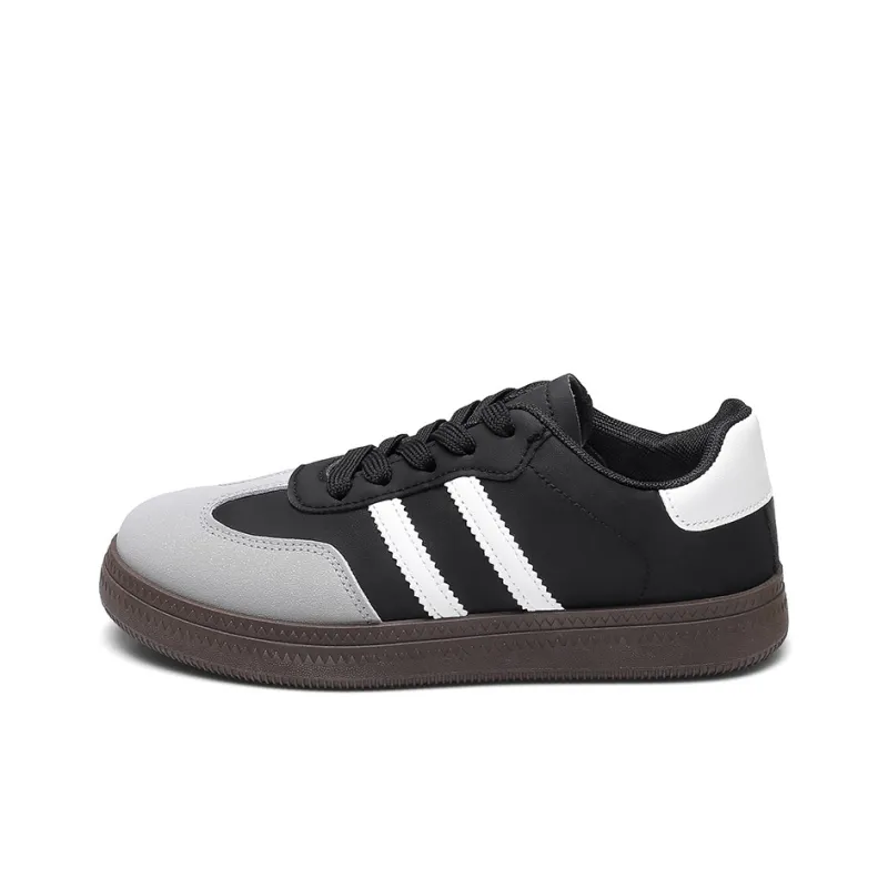 Strongman Skateboard Shoes Women's Black White-1