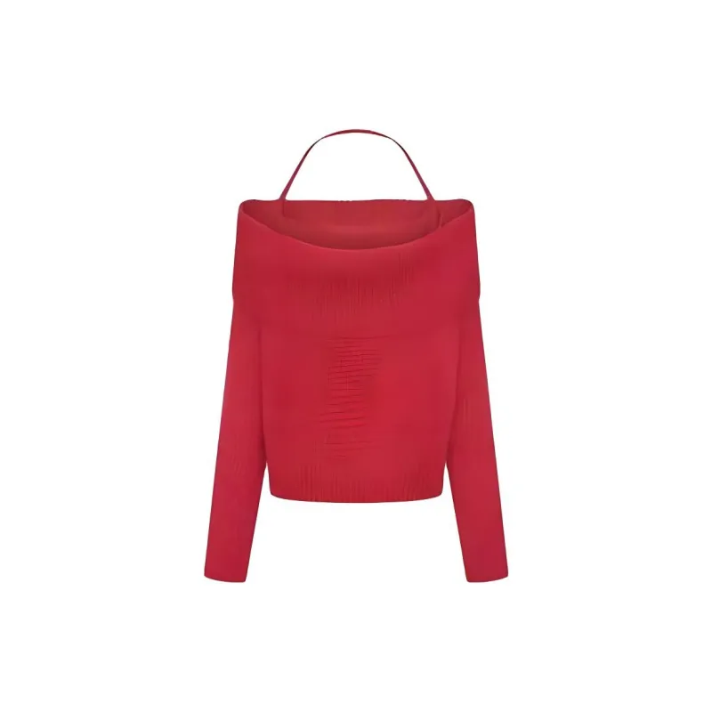 URBAN REVIVO Knitwear Women's Vermilion-1