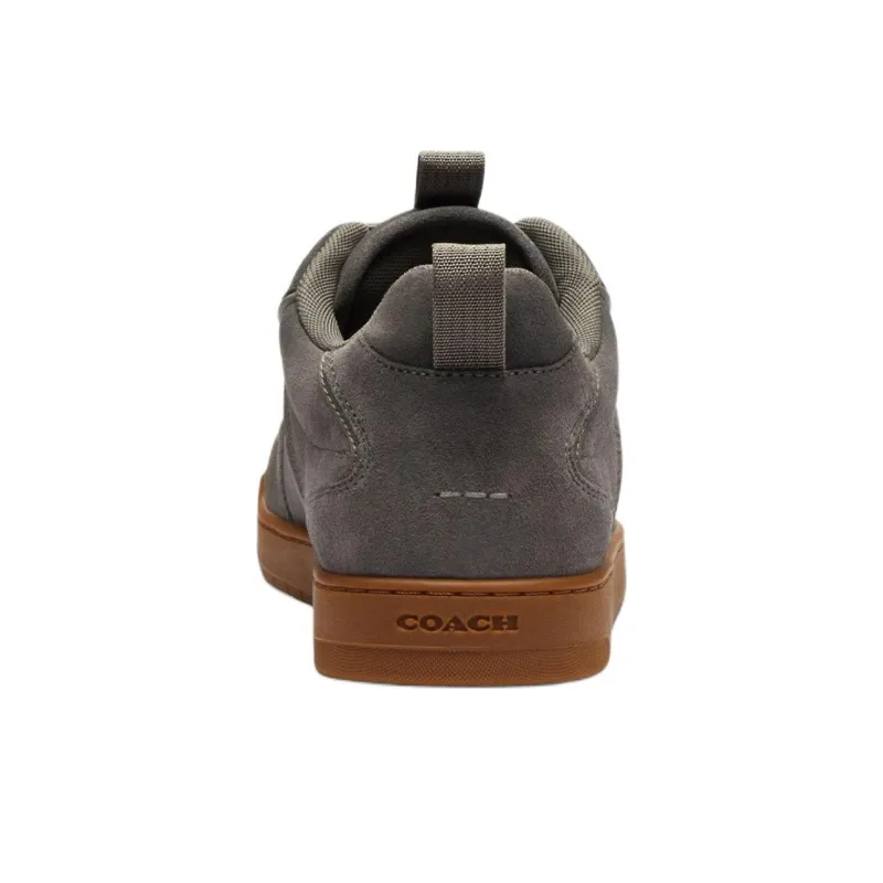 COACH C203 Low Top Skateboard Shoes Men's Gray-4