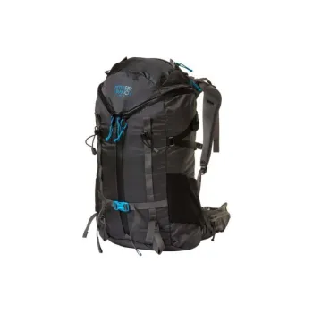 MYSTERY RANCH Nylon Outdoor Hiking Bag Backpacks Unisex Black & Blue