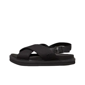 CKJ CALVIN KLEIN JEANS Strap Sandals Men's Black
