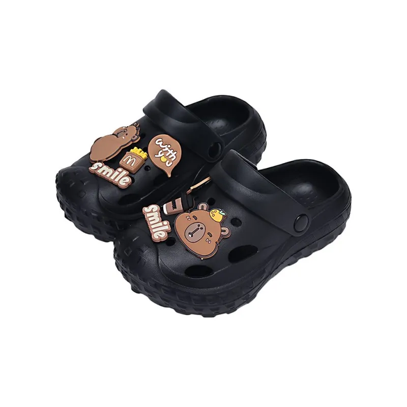 XMISTUO Capybara Women's Summer Platform Parent Child Slippers Cartoon Slip Resistant Home Slippers-6