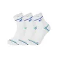 3 Pack (White/Sea Blue)
