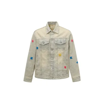 Topland Denim Jacket Unisex Yellow Mud