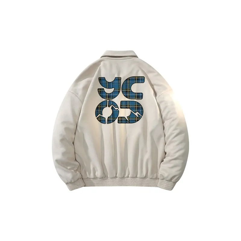 YOSICIL Jackets Coats Unisex Greige-1