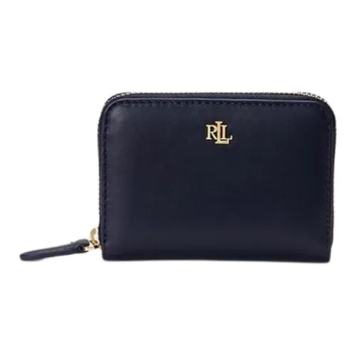 Polo Ralph Lauren Leather Wallet Women's Marine Blue