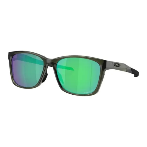 Oakley Plastic Irregular Shape Sunglasses Mens White