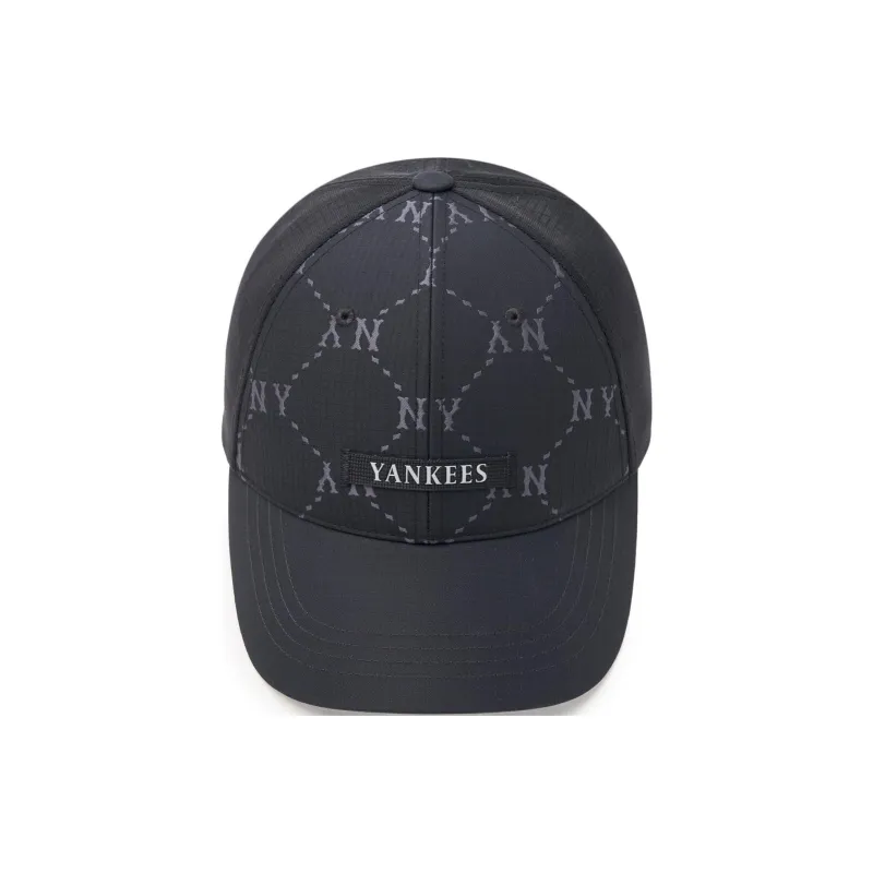 MLB Polyester Cotton Baseball Caps Unisex Black-1