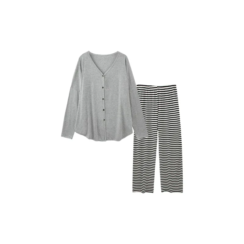 Sleeping Beauty Pajama Set Women's Silver-0