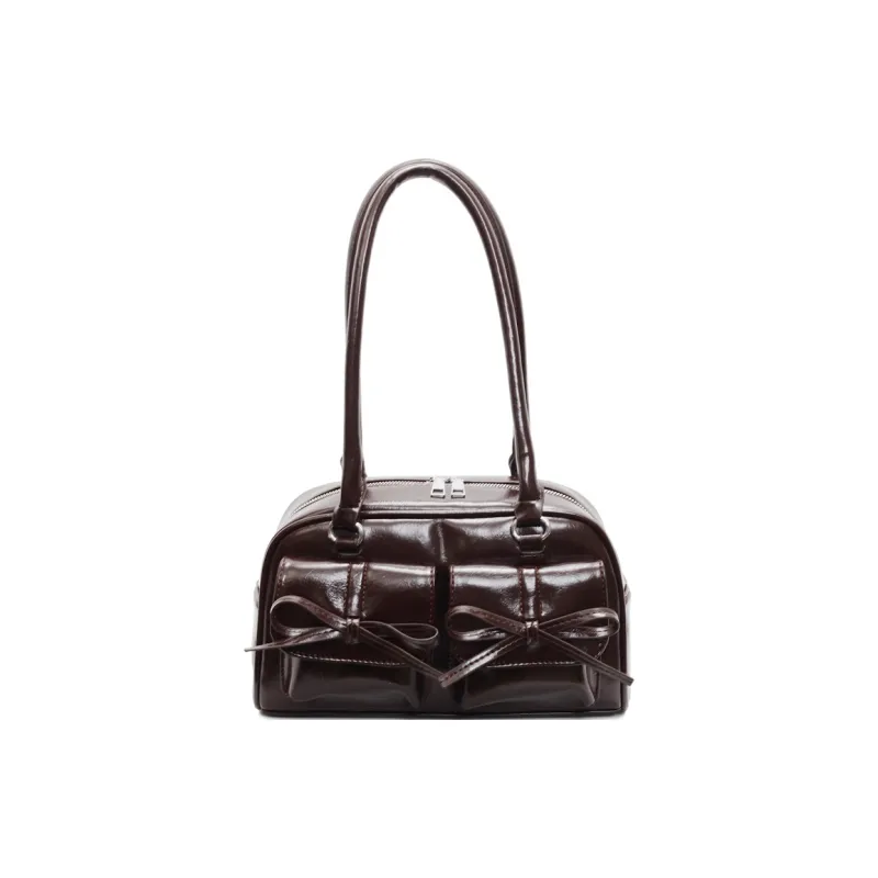 Yalu PU Bowling Bag, Shoulder Bag Women's Multicolor-14