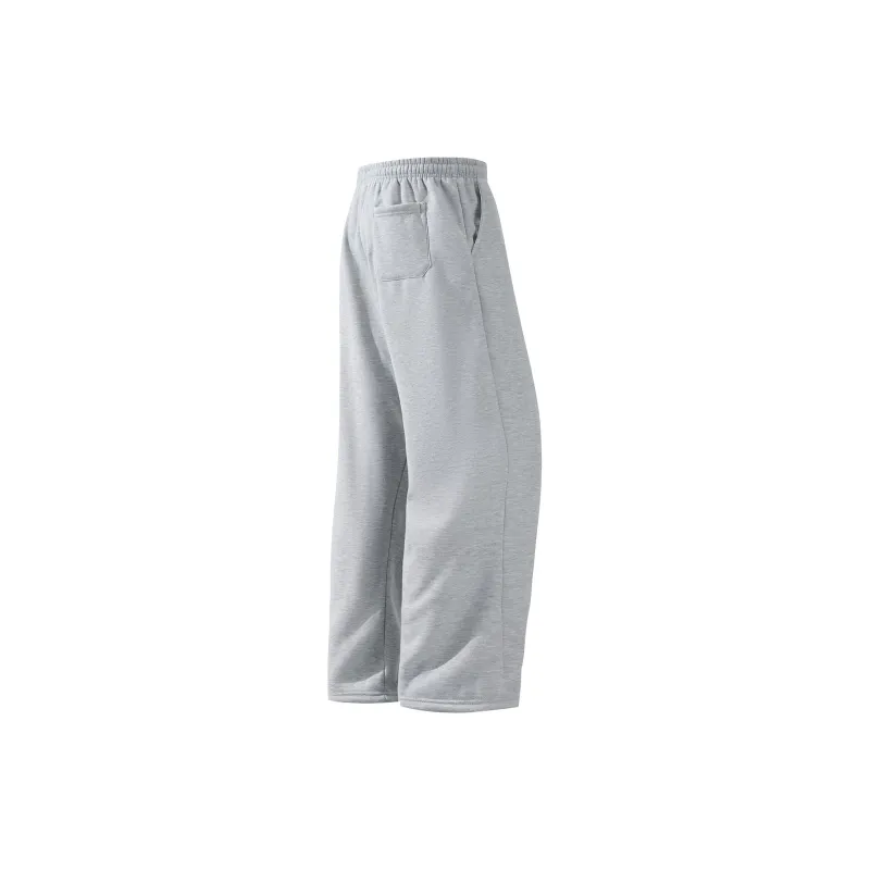 Small Columns Under The Sea Casual Pants Unisex Black-5
