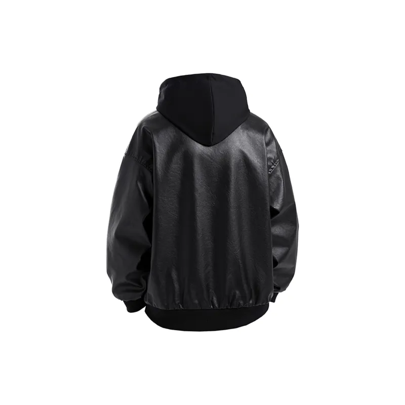 David Bakken Leather Jacket Unisex Black-1