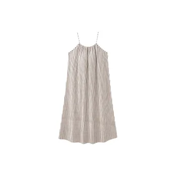 Qin Jing Nightgown Women's Gray