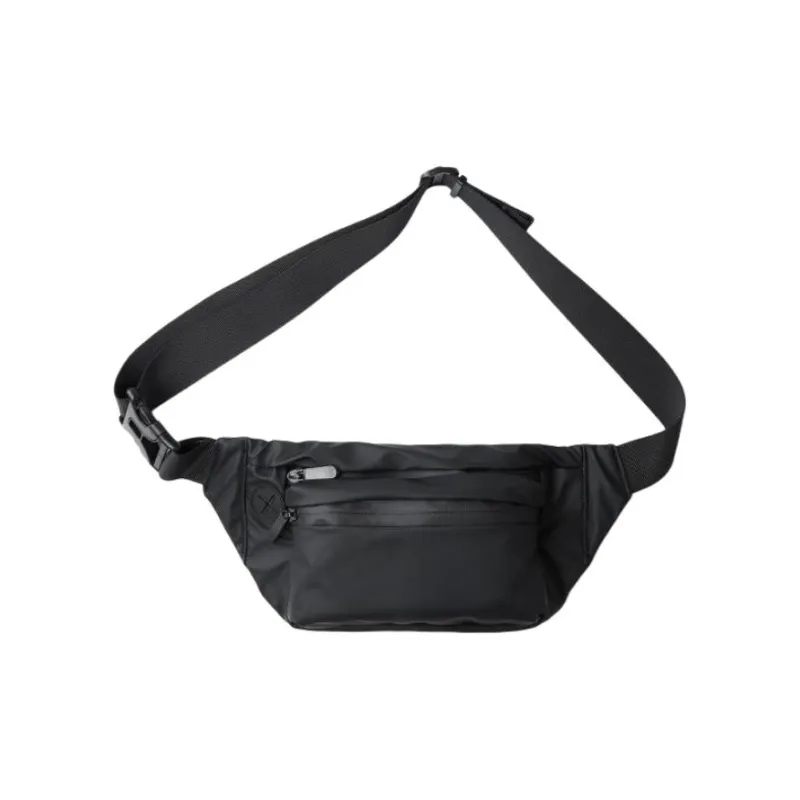 VIHUS Oxford Sling Bag Fanny Pack Shoulder Bag Crossbody Bag Men's Black-1
