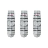 [3 Pack/Stripes Fabric Label]3 Pack Gray